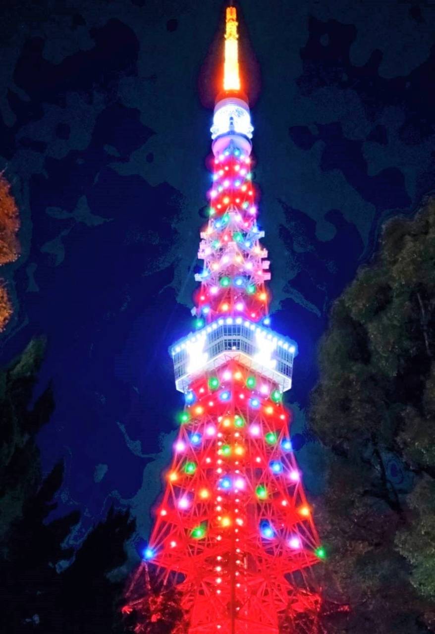 2022年12月21日　東京タワースペシャルライティング